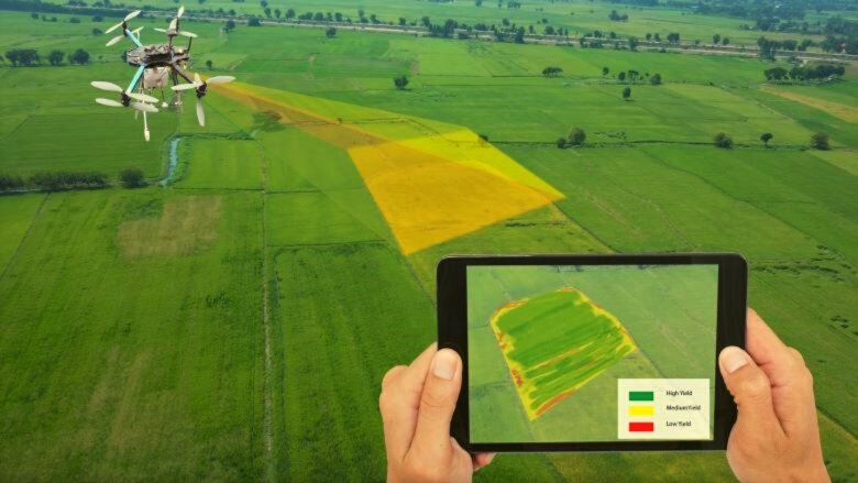 Smart agriculture with drone data