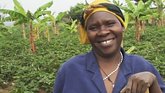 smiling woman