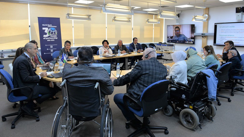 Consultations with persons with disabilities, their representative organizations and key institutional actors in Tashkent