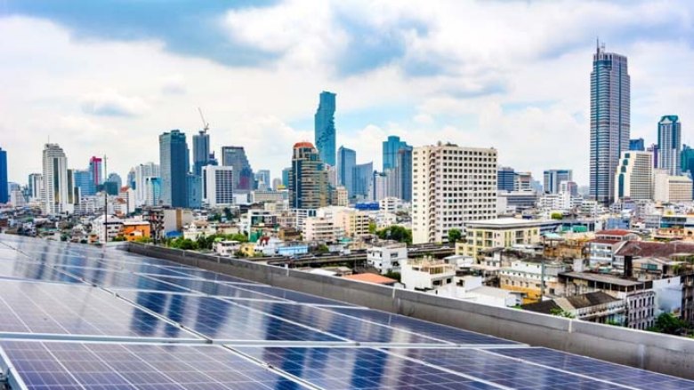 Solar PV rooftop in Bangkok, Thailand