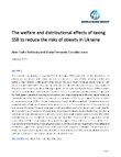 The welfare and distributional effects of taxing SSB to reduce the risks of obesity in Ukraine 