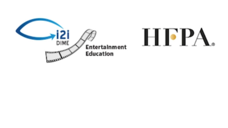 DIME Edutainment and HFPA logos