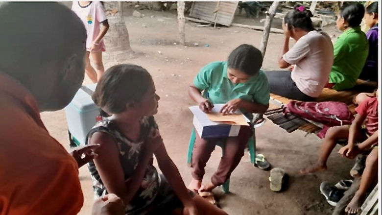 Timor covid shot web