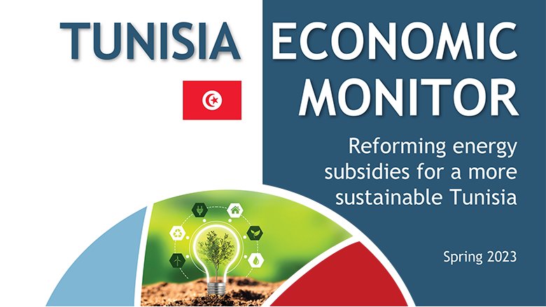 Thumnail of the Tunisia Economic Monitor Spring 2023 edition