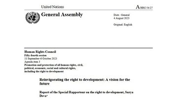 UNGA report A/78/160