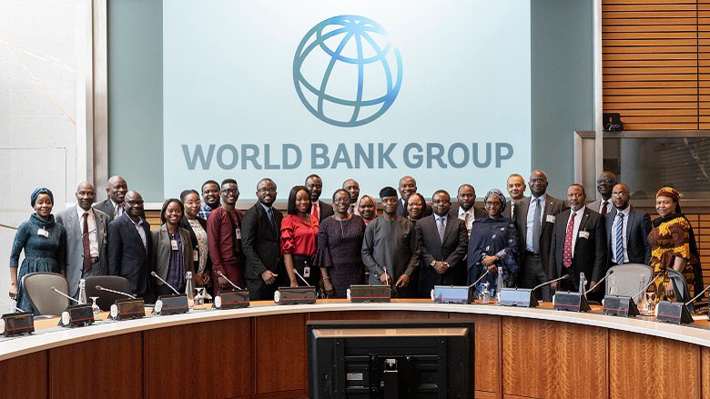 VP Osinbajo and representatives of WBG / IMF Staffs