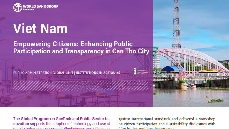 Image for Institutions in Action results brief on Viet Nam (PDF)