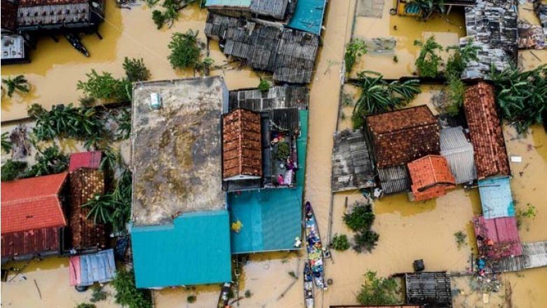 Vietnam Flood Low Lying Areas