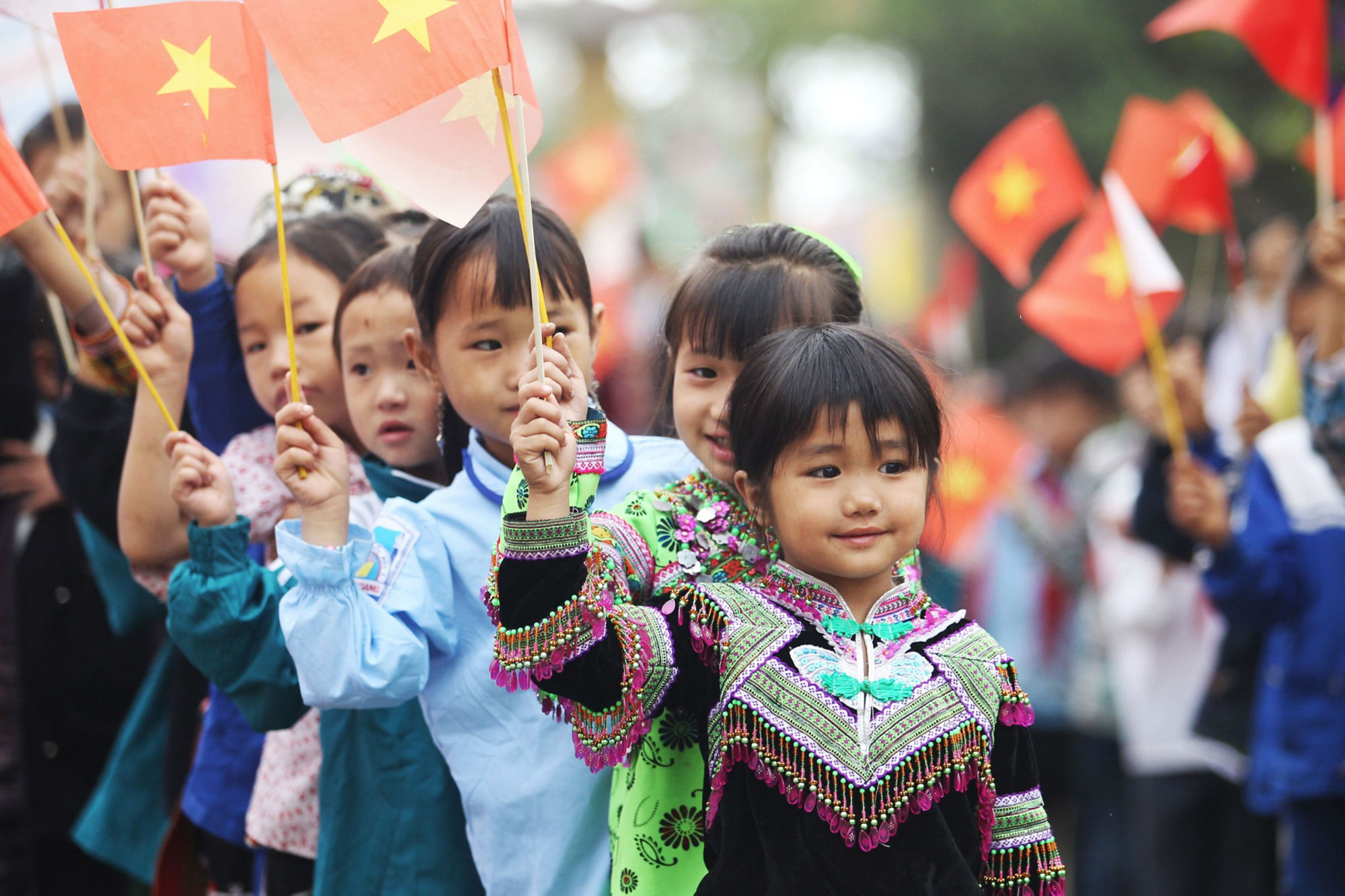 Vietnamese children 