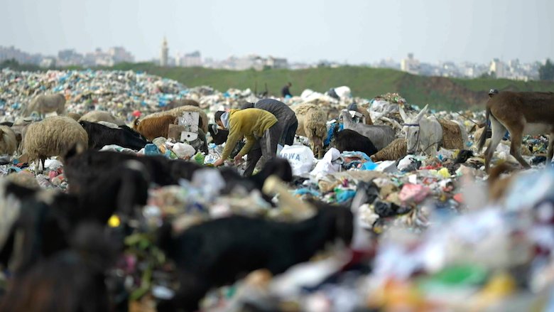 Waste Management Gaza 2023