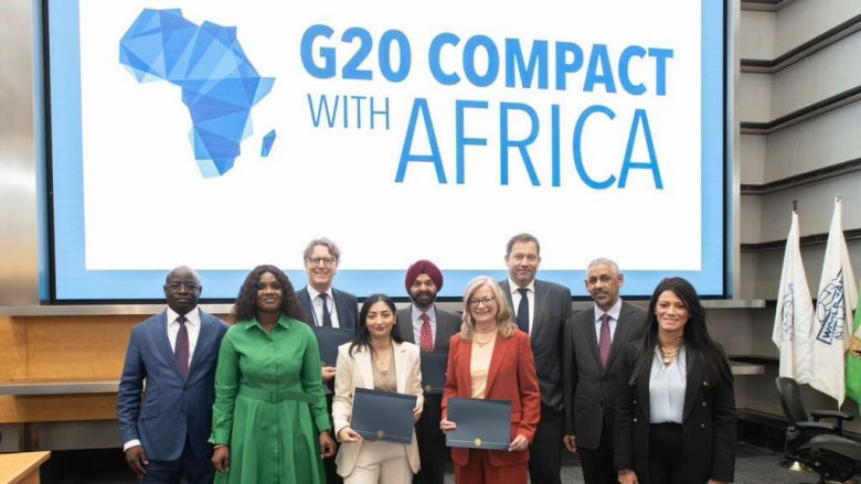 Compact with Africa signing ceremony