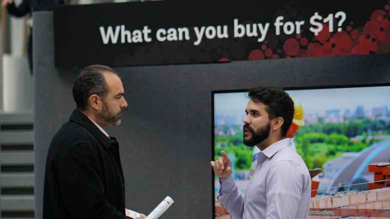 ICP Data Day booth 2019 Will