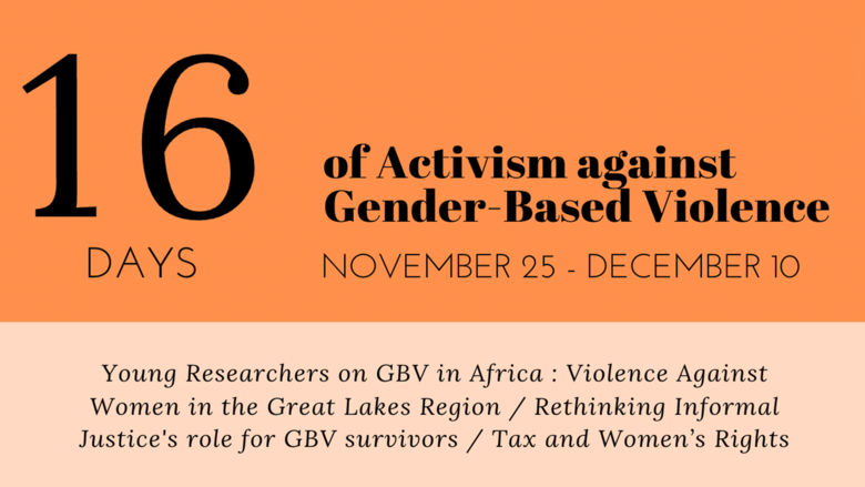 Young Researchers on GBV in Africa