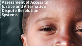 Zambia Justice assessment publication cover