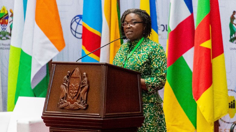 Victoria Kwakwa, World Bank Regional Vice President for Eastern and Southern Africa, addressing summit attendees. Photo: Worl