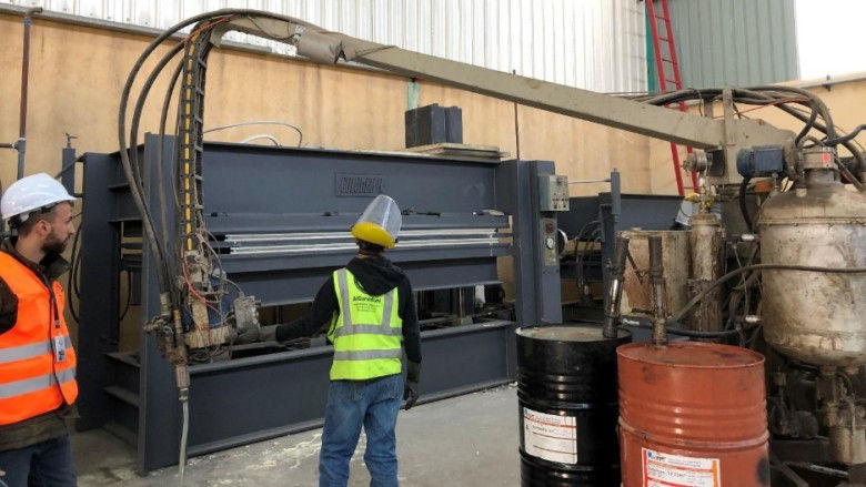 Workers at air conditioning factory, Amman, Jordan, World Bank