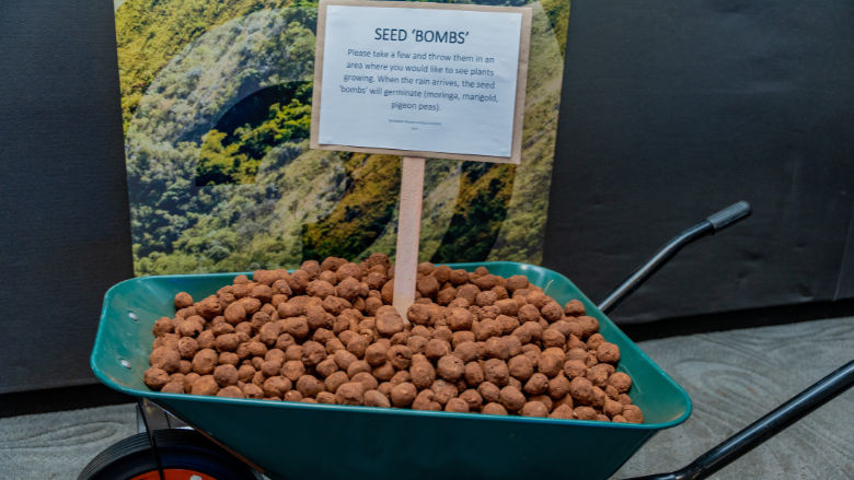 art project with children in Eswatini