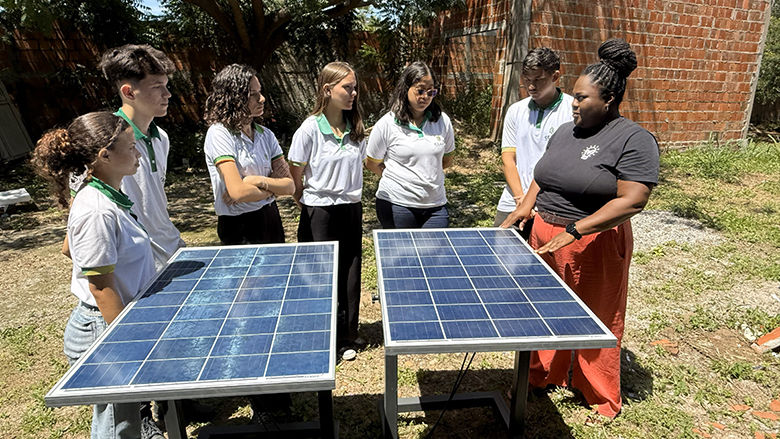Students in Ceara, Brazil 