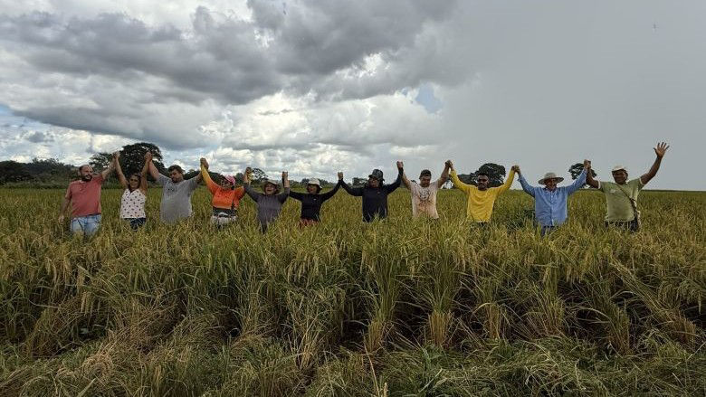 Family farmers in Goias, Brazil 