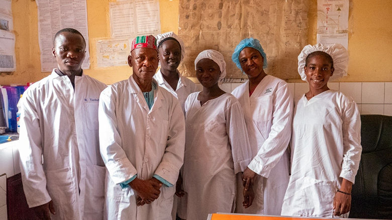 Free medical care protects vulnerable families in Guinea