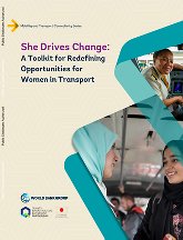 Cover for She Drives Change report