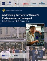 report cover for gender and transport report
