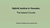 hybrid justice vauatu