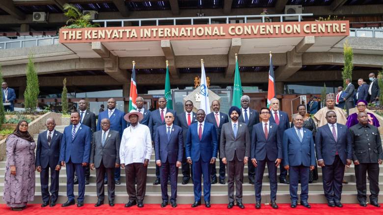 Leaders gather at the IDA for Africa Heads of State Summit on April 29, 2024, in Nairobi, Kenya.