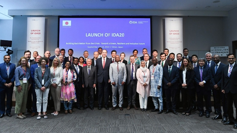 The Government of Japan and the World Bank hosted the in-person launch of IDA20 in Tokyo