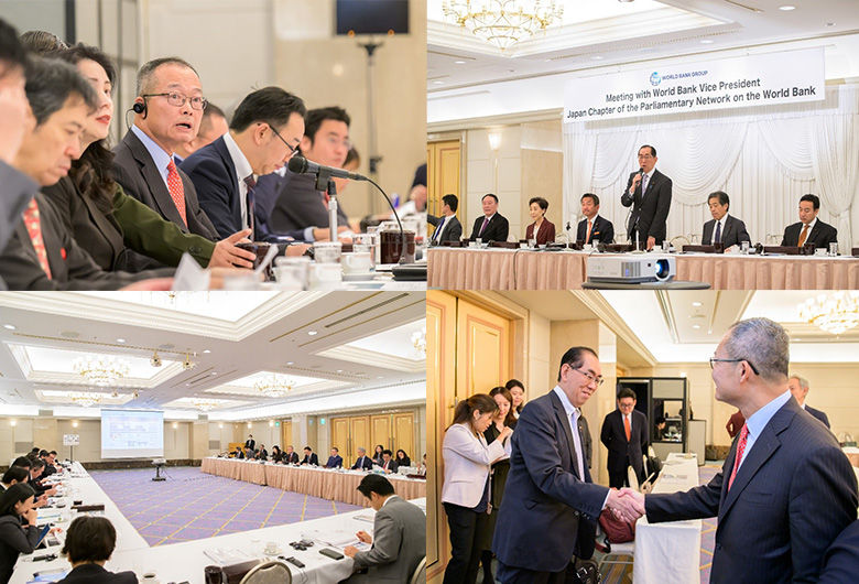 INFRAVP Guangzhe Chen meets with members of the Japan Chapter