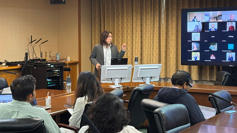世界銀行グループの採用チームが神戸大学国際協力研究科でキャリアセミナーに登壇
