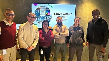 パリ事務所のITチーム