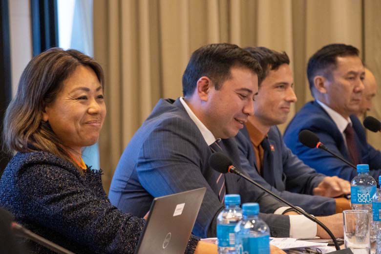 The Kyrgyz Republic F4D roundtable photograph