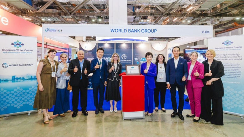 Launch of the Singapore Water Center 