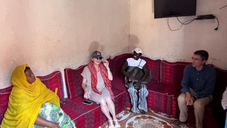 Meeting with locals in Djibouty