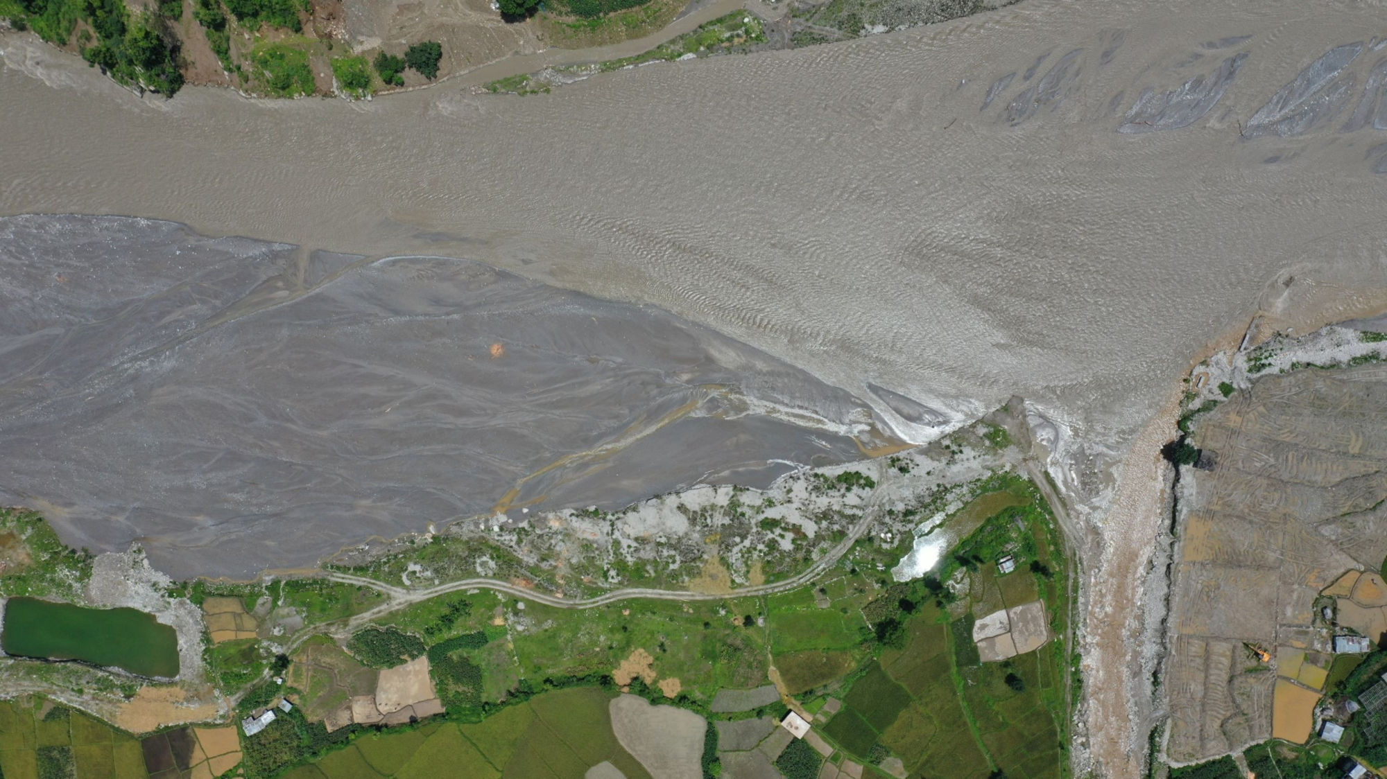 Flood in Melamchi, Nepal