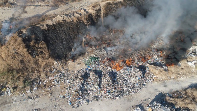 open burning of solid waste