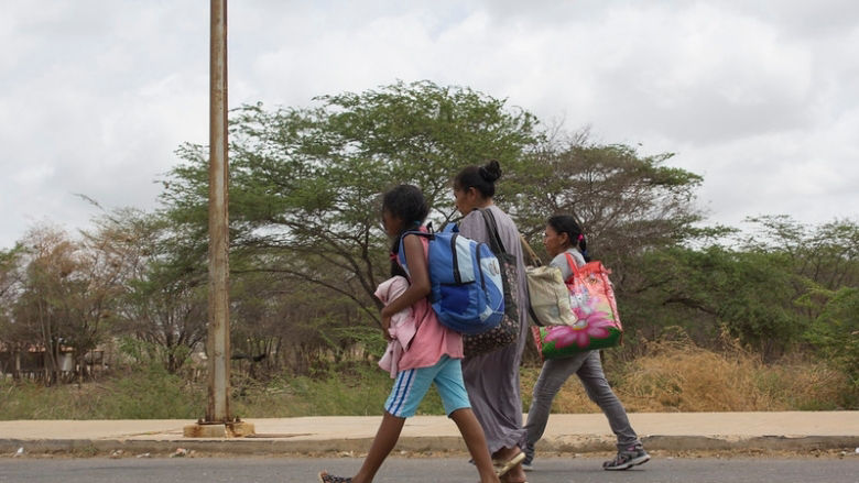 Migrantes venezolanos en Cúcuta, Colombia