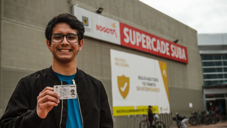 Migrante venezolano en Bogot&aacute;, Colombia 