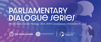 World Bank Gender Strategy 2024 2030 Consultations   Mp Dialogue Series GenderStrategy 1440x600