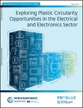 report cover for Exploring Plastic Circularity Opportunities in the Electrical and Electronics Sector