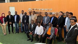 モガディシュの世界銀行オフィスにてソマリア政府と面談