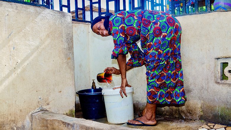 Access to safe drinking water transforms lives in Conakry