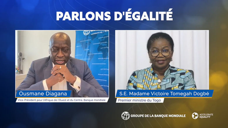 Parlons d'égalité - Conversation avec S.E. Madame le Premier Ministre du Togo, Victoire Tomegah Dogbé