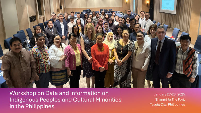 Workshop on Data and Information on Indigenous Peoples and Cultural Minorities in the Philippines on January 27-28, 2025