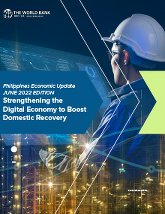 World Bank Philippines Economic Update June 2022 Cover