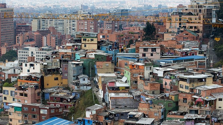 City view of Bogotá, Colombia. © Dominic Chavez/World Bank