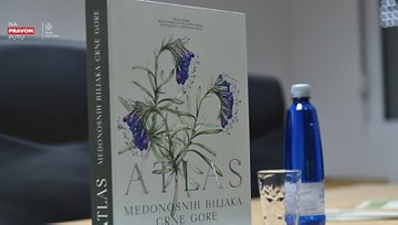 Cover of the Atlas of Honey Plants, Danilovgrad, Montenegro, July 2023.