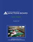 Sanctions Board Law Digest 2011 Cover 