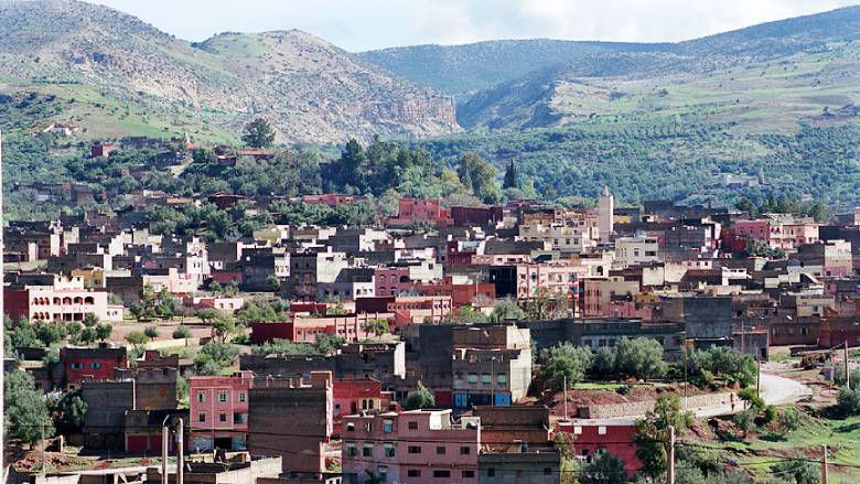 Overview of a rural town in Morocco. Photo: Scott Wallace / World Bank